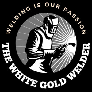 The White Gold Welder - Mens Basic Tee Design