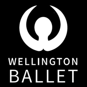 Wellington Ballet - Hoodie Logo and Name -White Design