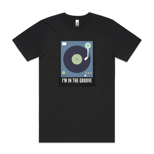 I'm in the Groove - Mens Block T shirt Thumbnail