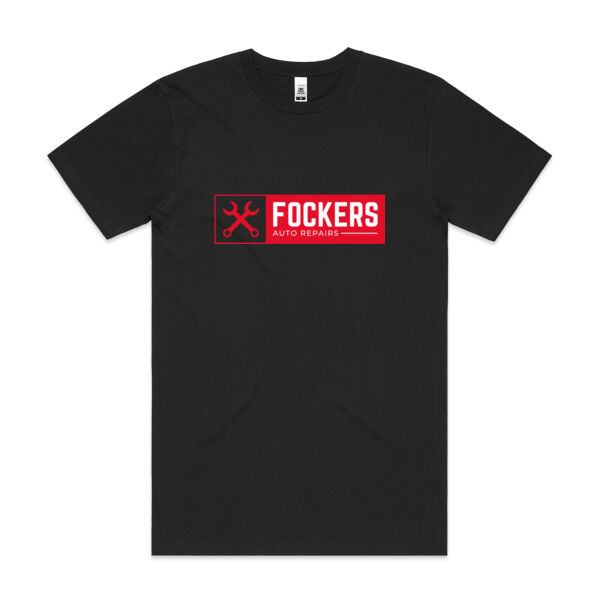 Fockers Auto - Mens Block T shirt Thumbnail