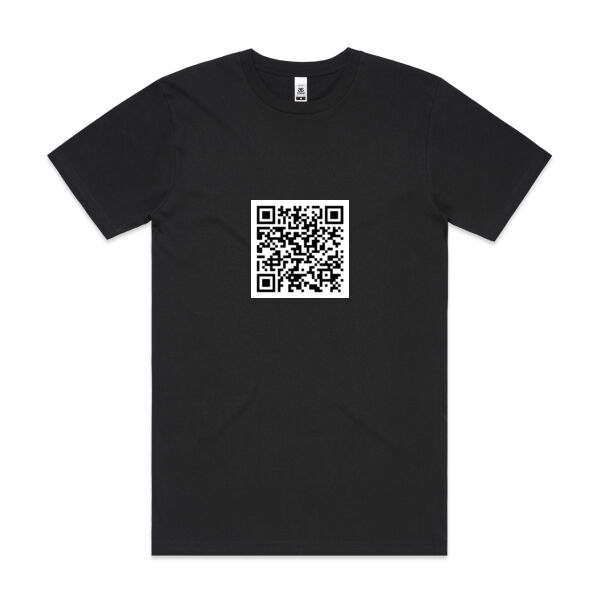 QR Codes - Mens Block T shirt Thumbnail